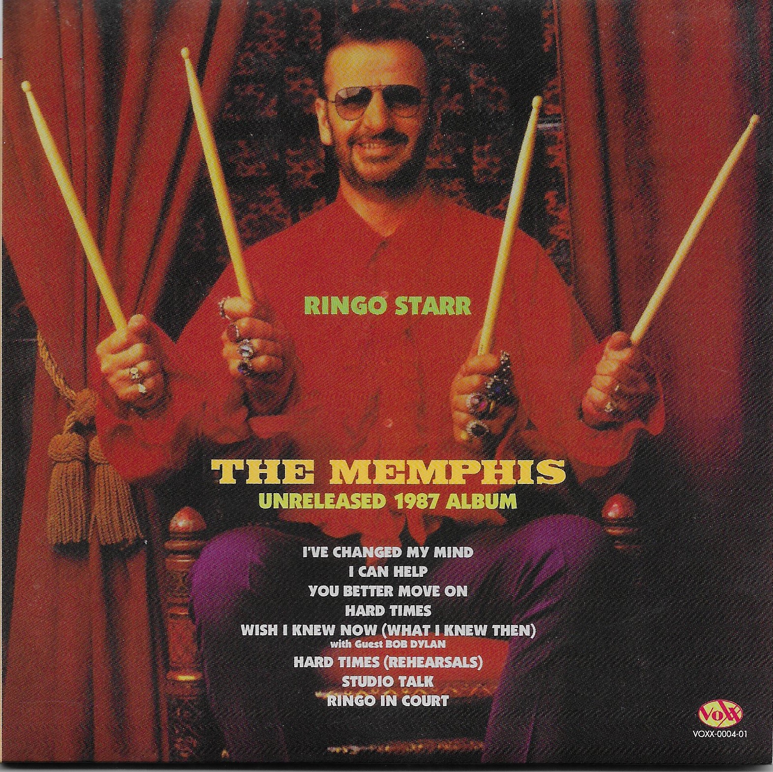 Ringo Starr- The 1987 Memphis Album Cover.JPG