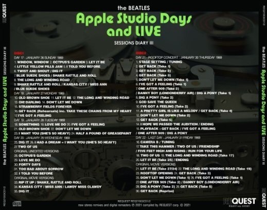 THE BEATLES APPLE STUDIO DAYS AND LIVE SESSIONS DIARY III 2CD back.jpg
